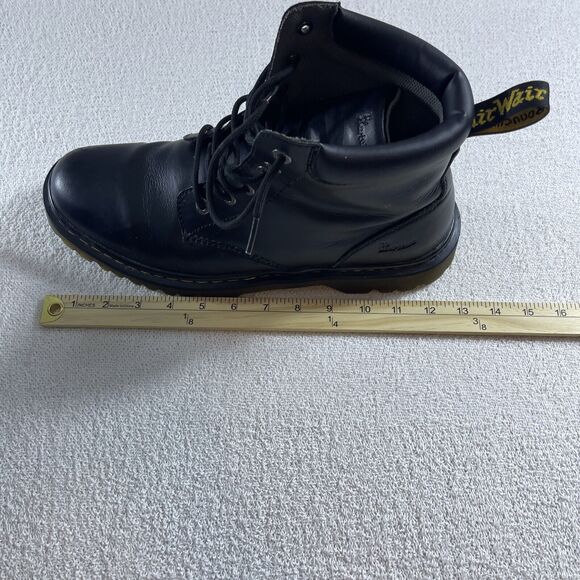 Dr Martens Black Leather Cartor Boots Men’s 13 M - Picture 10 of 10